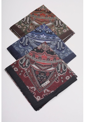 Miray Desenli 120 Cm Nevada Soft Eşarp - Desen-02