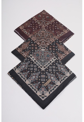 Miray Desenli 120 Cm Nevada Soft Eşarp - Desen-03