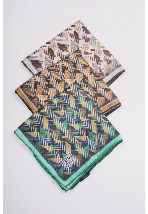 Levidor Desenli Kristal Eşarp - Desen-32