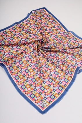 Levidor Desenli Kristal Eşarp - Desen-34