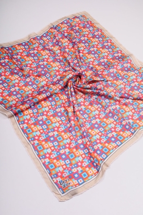 Levidor Desenli Kristal Eşarp - Desen-34