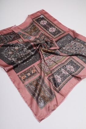 Levidor Desenli Kristal Eşarp - Desen-35