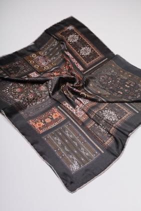 Levidor Desenli Kristal Eşarp - Desen-35