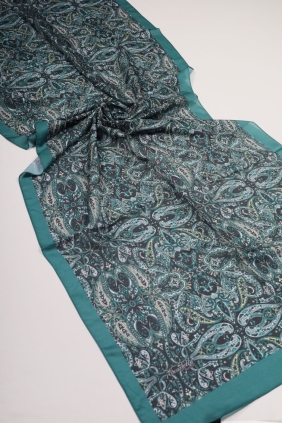 Scarfella Desenli Naturel Şal - Desen-55