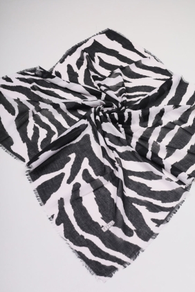 Eyfel Desenli Sökme Tülbent - Desen-04