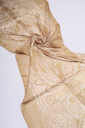 Levidor Desenli Hint İpeği Şal - Desen-05