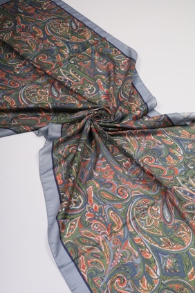 Scarfella Desenli Naturel Şal - Desen-65