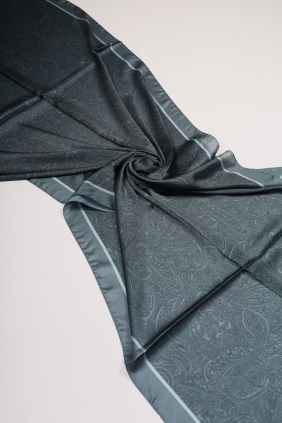 Levidor Desenli Hint İpeği Şal - Desen-08