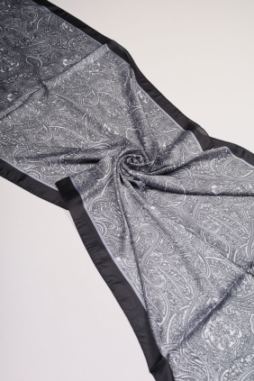 Levidor Desenli Hint İpeği Şal - Desen-08