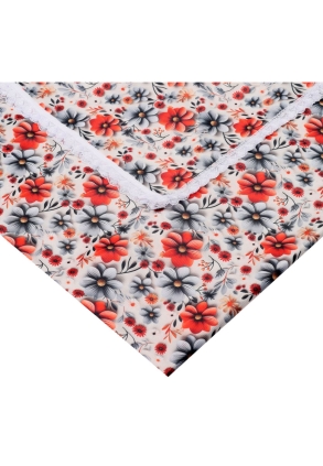 Baysem 200 X 200 cm. 3 Boyutlu Güpürlü Dijital Raşel Sofra Bezi - Masa Örtüsü