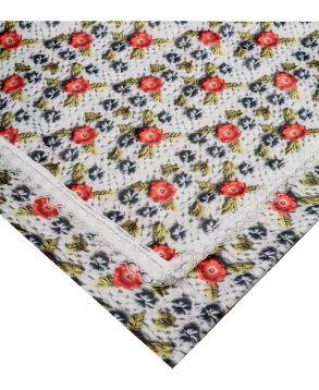 Baysem 200 X 200 cm. 3 Boyutlu Güpürlü Dijital Raşel Sofra Bezi - Masa Örtüsü