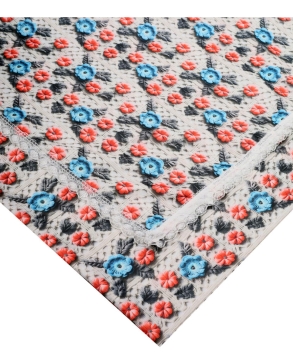 Baysem 200 X 200 cm. 3 Boyutlu Güpürlü Dijital Raşel Sofra Bezi - Masa Örtüsü