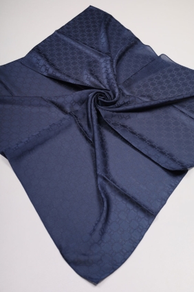 Hint İpek Kendinden Desenli Işıltı Eşarp - Desen-08