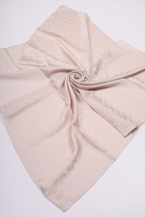 Hint İpek Kendinden Desenli Işıltı Eşarp - Desen-09