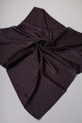 Hint İpek Kendinden Desenli Işıltı Eşarp - Desen-09