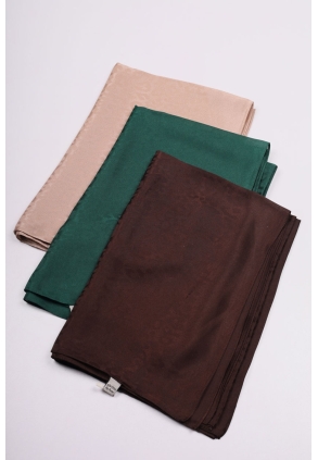 Hint İpek Kendinden Desenli Pırıltı Şal - Desen-02