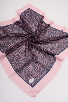 Yasemin İpek Desenli Sökme Tülbent - Desen-18