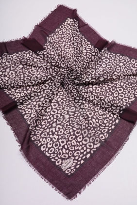 Yasemin İpek Desenli Sökme Tülbent - Desen-19