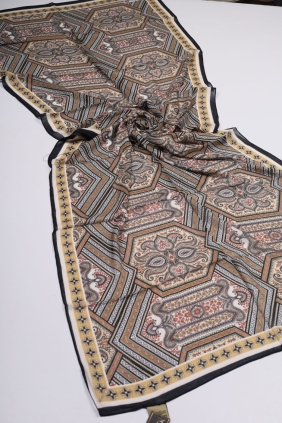 Cardion Desenli Pamuk Modal Şal - Desen-01