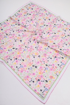 Mina Line Soft El Dikişli Eşarp - Desen-01