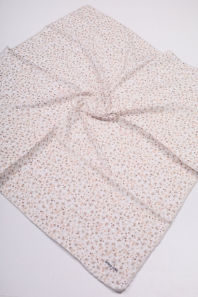 Mina Line Soft El Dikişli Eşarp - Desen-02