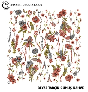 Cenk Desenli Oyalık Yazma - 0300-613