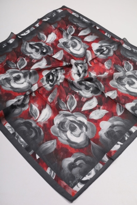 Scarfella Dijital Soft Eşarp - Desen-72