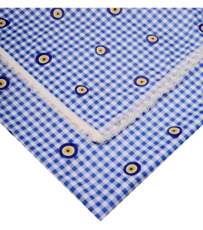 Baysem 200 X 200 cm. Güpürlü Dijital Raşel Masa Örtüsü - Sofra Bezi