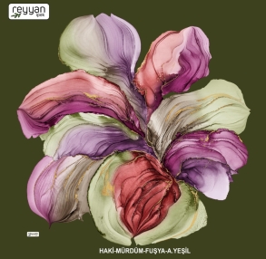 Reyyan İpek Desenli Oyalık Yazma - 14993