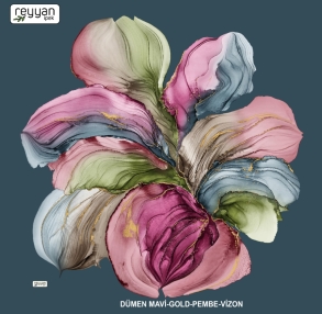 Reyyan İpek Desenli Oyalık Yazma - 14993