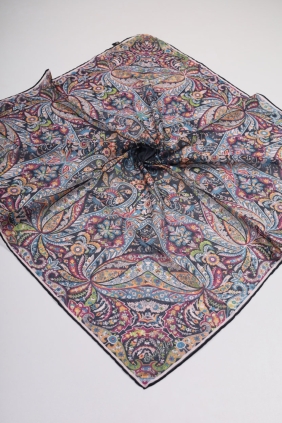 Scarfella Soft El Dikişli Eşarp Desen-307
