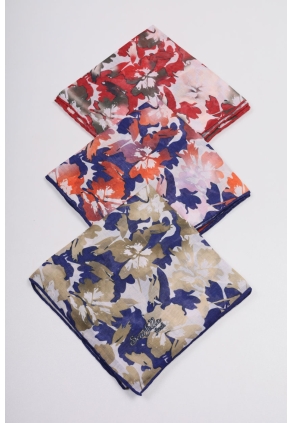 Scarfella Soft El Dikişli Eşarp Desen-308