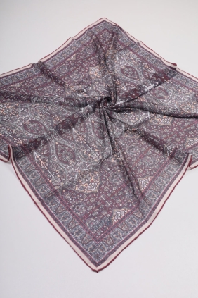 Scarfella Soft El Dikişli Eşarp Desen-310