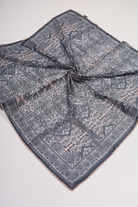 Scarfella Soft El Dikişli Eşarp Desen-310