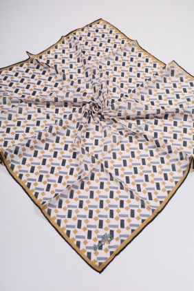 Scarfella Soft El Dikişli Eşarp Desen-312