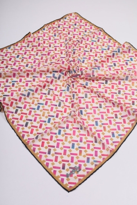 Scarfella Soft El Dikişli Eşarp Desen-312