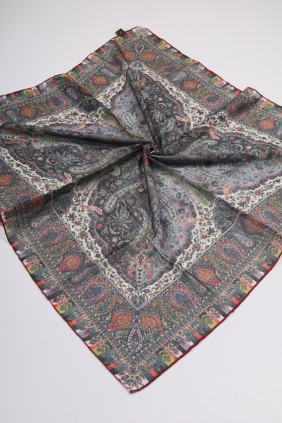 Scarfella Soft El Dikişli Eşarp Desen-313