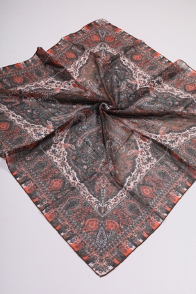 Scarfella Soft El Dikişli Eşarp Desen-313