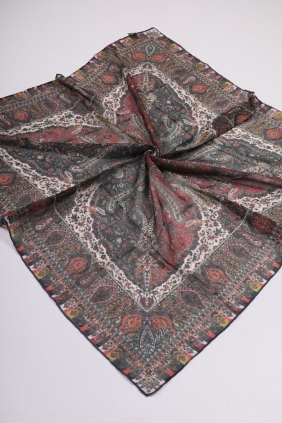 Scarfella Soft El Dikişli Eşarp Desen-313