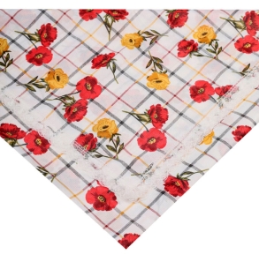 Baysem 150 x 150 cm. Güpürlü Masa Örtüsü - Sofra Bezi