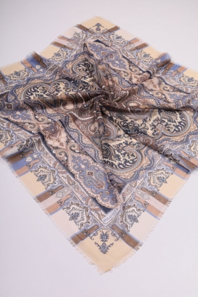 Poloist Desenli Sökme Tülbent - Desen-324