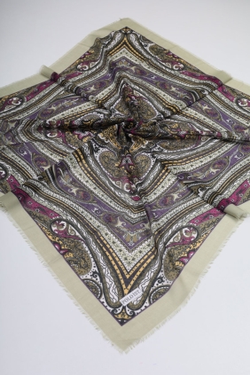 Poloist Desenli Sökme Tülbent - Desen-325