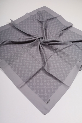 Aker Elegance Monogram Eşarp - Desen-05