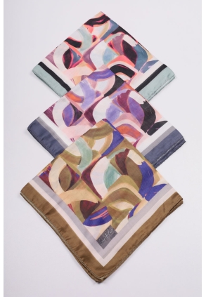 Scarfella Desenli Soft Angel Eşarp - Desen-14