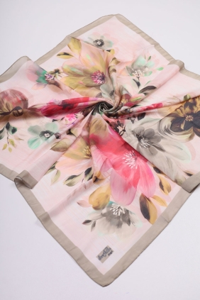 Scarfella Desenli Soft Angel Eşarp - Desen-16