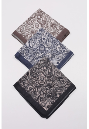 Scarfella Desenli Soft Angel Eşarp - Desen-17