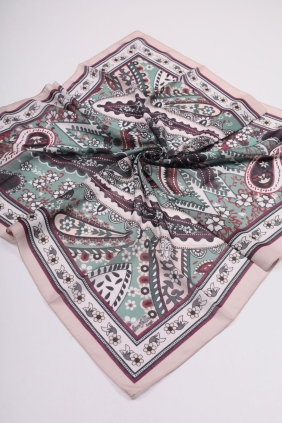 Scarfella Desenli Soft Angel Eşarp - Desen-18