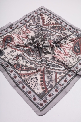 Scarfella Desenli Soft Angel Eşarp - Desen-18