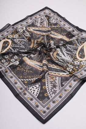 Scarfella Desenli Soft Angel Eşarp - Desen-18