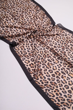 Scarfella Desenli Naturel Şal - Desen-75